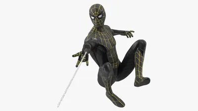 Художник «Человека-паука» и «Мстителей» показал, как мог бы выглядеть Том  Холланд в черном костюме симбиота