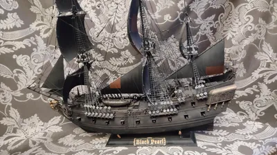 Сборная модель Звезда Корабль Джека Воробья Черная жемчужина купить по цене  29390 ₸ в интернет-магазине Детский мир