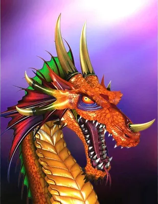 Китайский водяной дракон, бархатный пластик - Сайт авторских работ  HandHobby.ru