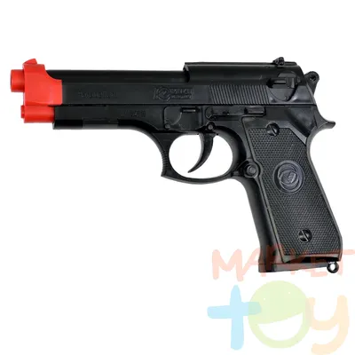 Купить Пистолет тренировочный Макарова ПМ резиновый черный (3115017) - HAKKI