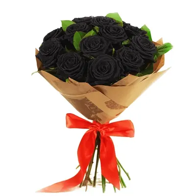 Купить букет из черных роз с доставкой по Минску