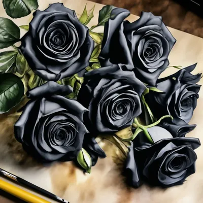 Купить 25 черных роз в коробке с доставкой по Краснодару