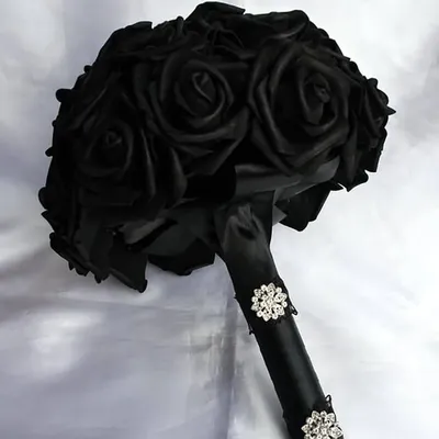 Купить 15 штук черных роз в Чернушке за 3 650 руб. | Быстрая доставка цветов