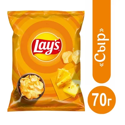 Картофельные чипсы Lay's со вкусом Сыра 70г - купить с доставкой по  выгодным ценам в интернет-магазине OZON (381208516)