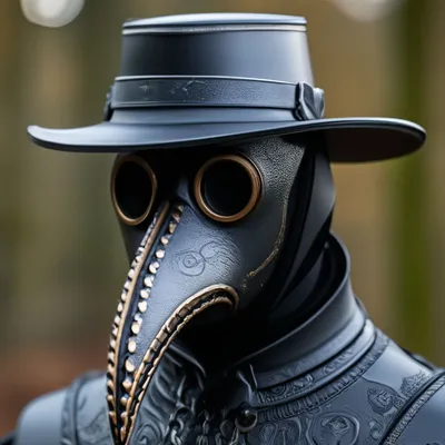 Чумной доктор, маска чумного доктора…» — создано в Шедевруме