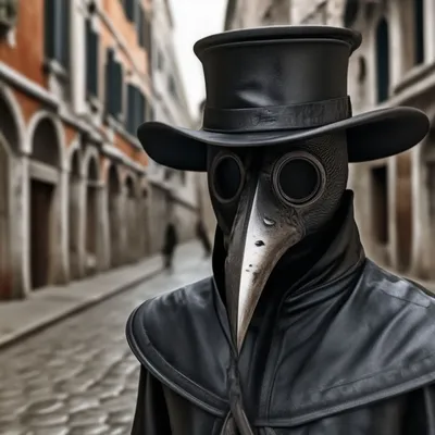 Чумной доктор, маска чумного доктора…» — создано в Шедевруме