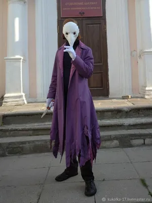 Белая маска чумного доктора XA1072 купить недорого в Киеве, Украине, низкие  цены в интернет магазине Xstyle - 901072