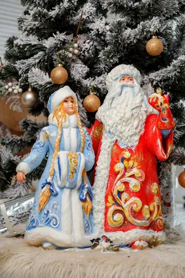 Плакат Империя поздравлений Снегурочка и Дед Мороз 2 шт купить по цене 132  ₽ в интернет-магазине Детский мир