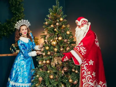 Новогоднее поздравление Деда Мороза и Снегурочки — онлайн — СДК \"Быково\"