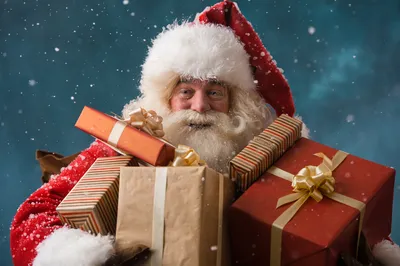 Аватар с лицом Деда Мороза, скачать новогодний аватар — Авы и картинки