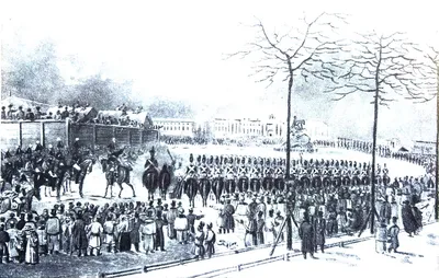 Восстание декабристов 14 декабря 1825 г. на Сенатской площ… | Flickr