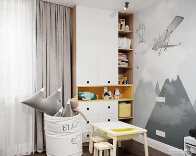 Детская комната для мальчика и девочки: 100 идей дизайна в небольшой комнате