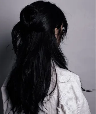 Black hair ♡ | Черный цвет волос, Длинные черные волосы, Черные волосы