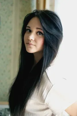 Девушка с черными волосами на аву (65 фото)