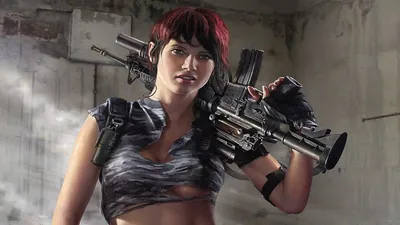 Картина по номерам на холсте Cyberpunk 2077 девушка с оружием - 9 30 х 40 -  купить с доставкой по выгодным ценам в интернет-магазине OZON (249298854)
