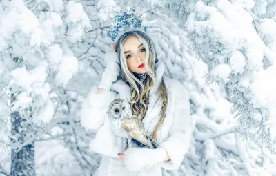 Королева зимы. Фотограф Лепёшкина Юлия