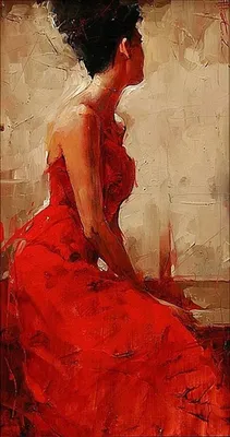 привлекательная девушка в красном платье Фон И картинка для бесплатной  загрузки - Pngtree
