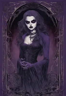 Девушка вампир рисунок - 77 фото