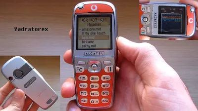 Alcatel OT 535 - Retro review, old ringtones, wallpapers, games... - YouTube