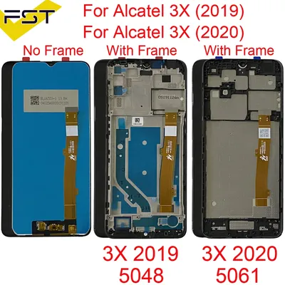 Alcatel 1se 64gb|alcatel 3x 2020/2019 Lcd Screen Replacement - 100% Tested,  Capacitive Touch