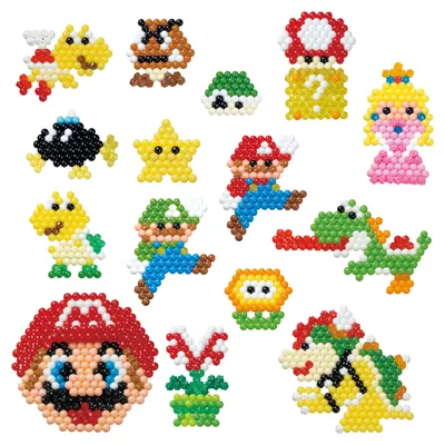 Games Children Hama Beads | Aquabeads 3d Tier Set | Water Spray Beads Set -  6000pcs - Aliexpress