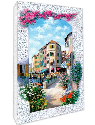 Купить Холст HD печатает фотографии Настенное искусство для гостиной 5 шт.  Венеция Италия пейзажные картины вода город плакат домашний декор рамки |  Joom