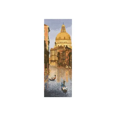 Алмазная вышивка Венецианский пейзаж KC0004 - картина стразами Molly 40x50  см - фото, описание, комплектация - arthomework