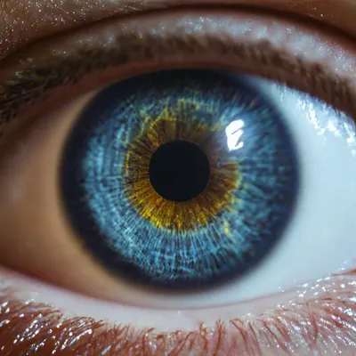 Глаз, 3D, 64k, ярко, сочно,» — создано в Шедевруме