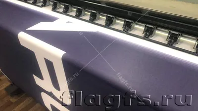 Мегафлаг | Технологии нанесения изображения на ткань | Широкоформатная  цифровая печать на ткани и машинная вышивка