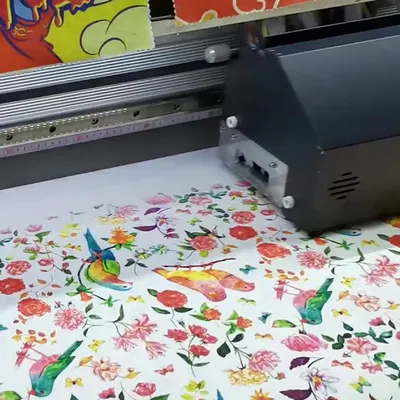 Виды печати на ткани. Цифровая широкоформатная печать на ткани