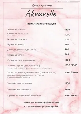 Конфетти - дизайн салона красоты