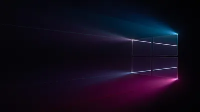 Скачать обои Windows, Windows 10, Логотип, Цветастый в разрешении 1600x900  на рабочий стол