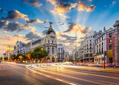 Обои Города Мадрид (Испания), обои для рабочего стола, фотографии города,  мадрид , испания, дома, город Обои для рабочего стола, скачать обои  картинки заставки на рабочий стол.