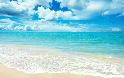 Обои море, пляж, остров, тропики, sea для рабочего стола #61138