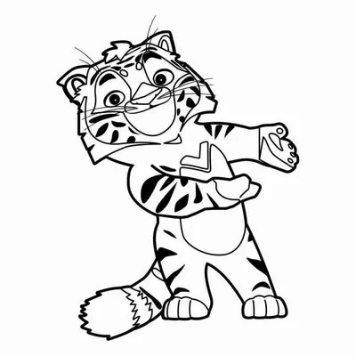Раскраска тигр раскраски с тиграми...