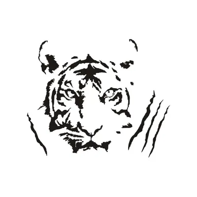 Тигр для раскрашивания - 52 фото