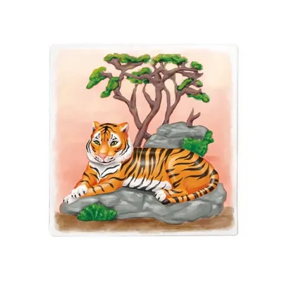 Трафареты для рисования «Тигр», 18 х26 см | AliExpress