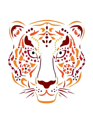 Раскраски тигр реалистичный (48 фото) » Картинки, раскраски и трафареты для  всех - Klev.CLUB