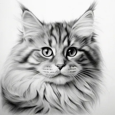Учимся как нарисовать кошку поэтапно карандашом для детей и начинающих -  Изостудия ВЕСЕЛЫЕ КАРАНДАШИ