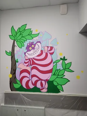 Роспись стен в детской комнате СПб