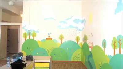 Пин от пользователя Roxana Medrano на доске Murales pared | Школьные  фрески, Роспись стен, Дизайн детской спальни