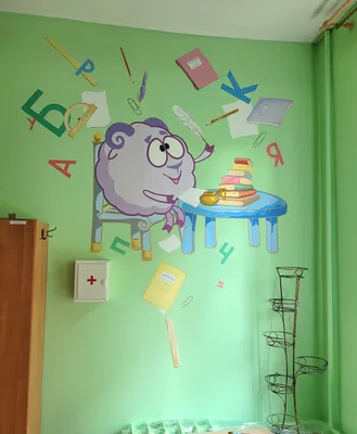 Художественная роспись стен детской комнаты «Гелендваген» от студии Арона  Оноре: описание, фото, этапы работы