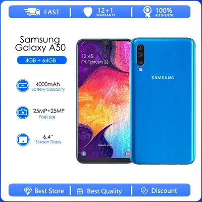 Mobile-review.com Обзор смартфона Samsung A50 2019 (SM-A505FN/DS)
