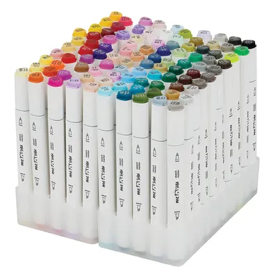 Маркеры для скетчинга, набор маркеров для рисования купить по низким ценам  в интернет-магазине Uzum (533071)
