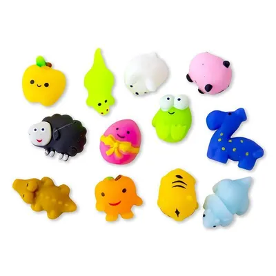 Сквиш набор 30 шт / Антистресс игрушка для детей/ Мини-сквиши - купить с  доставкой по выгодным ценам в интернет-магазине OZON (973116877)