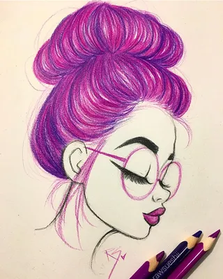 Картинки для срисовки карандашом девушки со спины