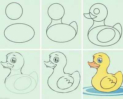 Легкие рисунки для начинающих милые животные простых (48 фото) » рисунки для  срисовки на Газ-квас.ком