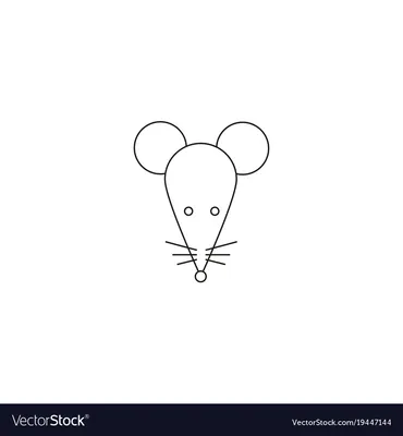 Милая мышка рисунок - 82 фото