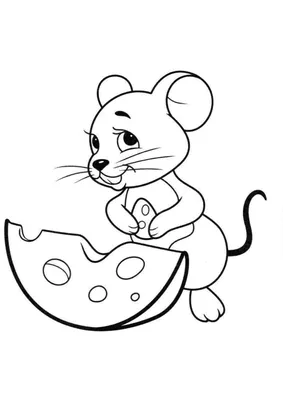 Мордочка мышки рисунок - 69 фото