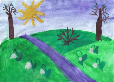 Картинки весна для детей в детском саду